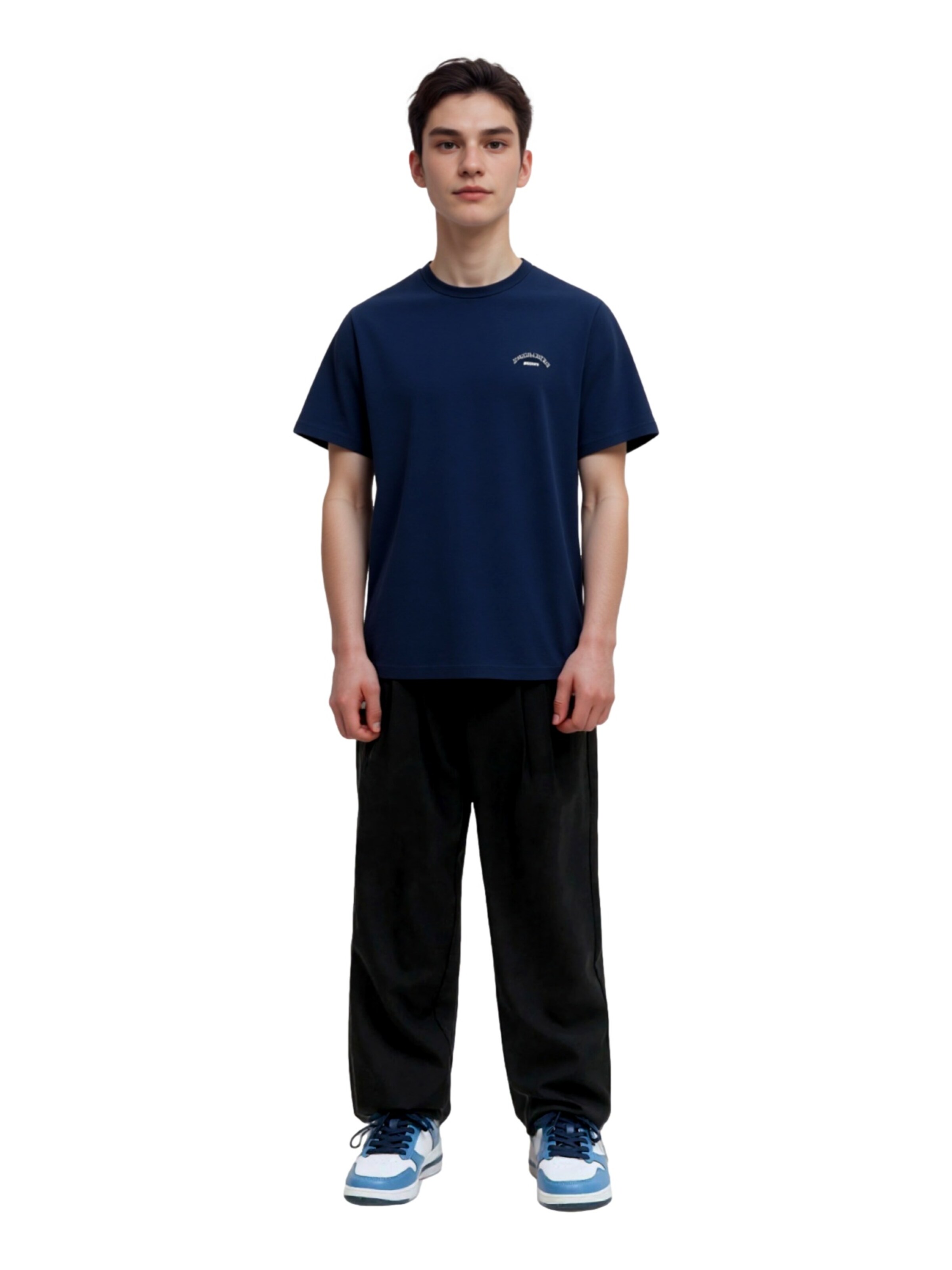 Jack & Jones Junior Shirt 'College' in Blauw