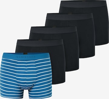 Boxers SCHIESSER en bleu : devant