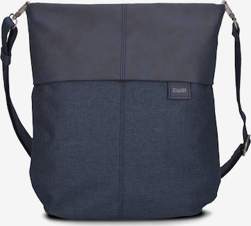 ZWEI Schoudertas 'Olli' in Blauw: voorkant