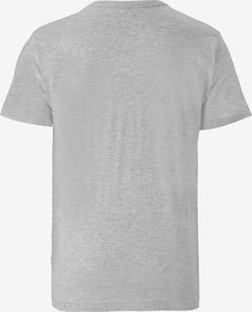 LOGOSHIRT Shirt 'Superdog – Krypto' in Grey