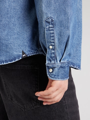 DENHAM Regular fit Button Up Shirt 'NOAH' in Blue