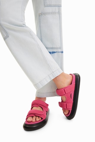 Desigual - Sapato aberto em rosa