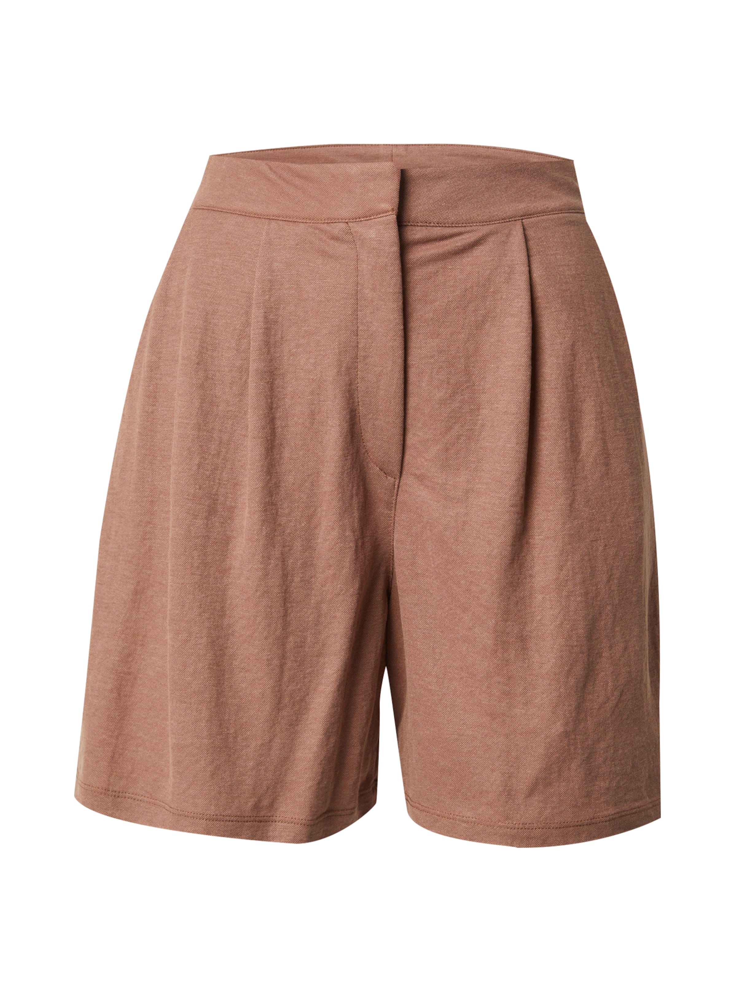 EDITED Loose fit Pants in Brown: front
