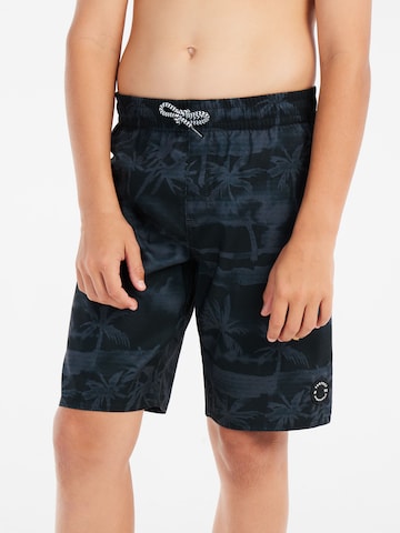 PROTEST Badeshorts 'PRTStones JR' in Schwarz