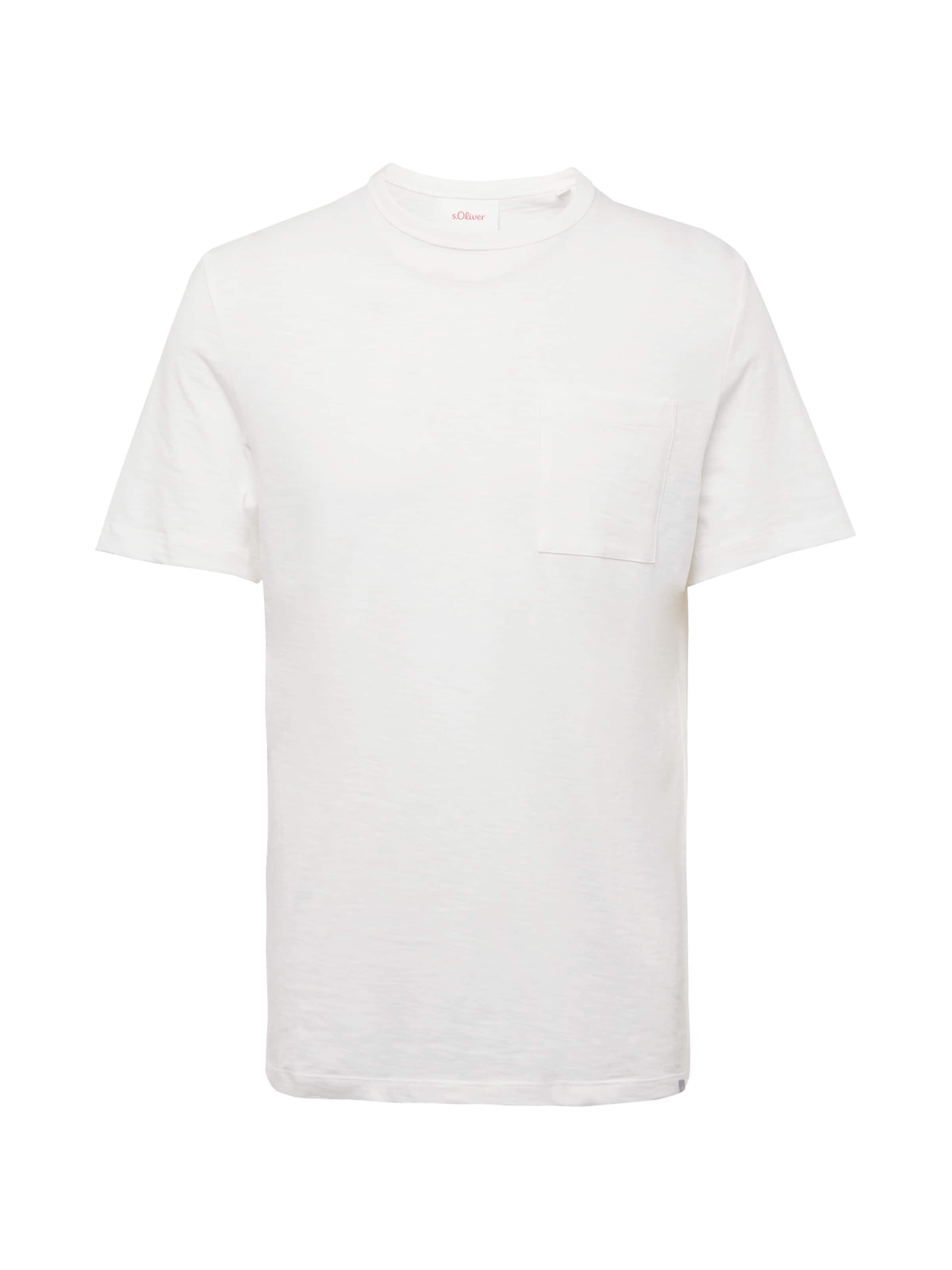 s.Oliver Shirt in White: front