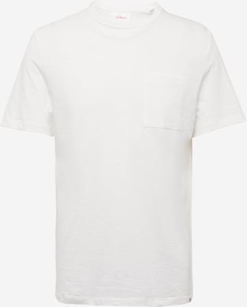 s.Oliver T-Shirt in Weiß: Vorderseite