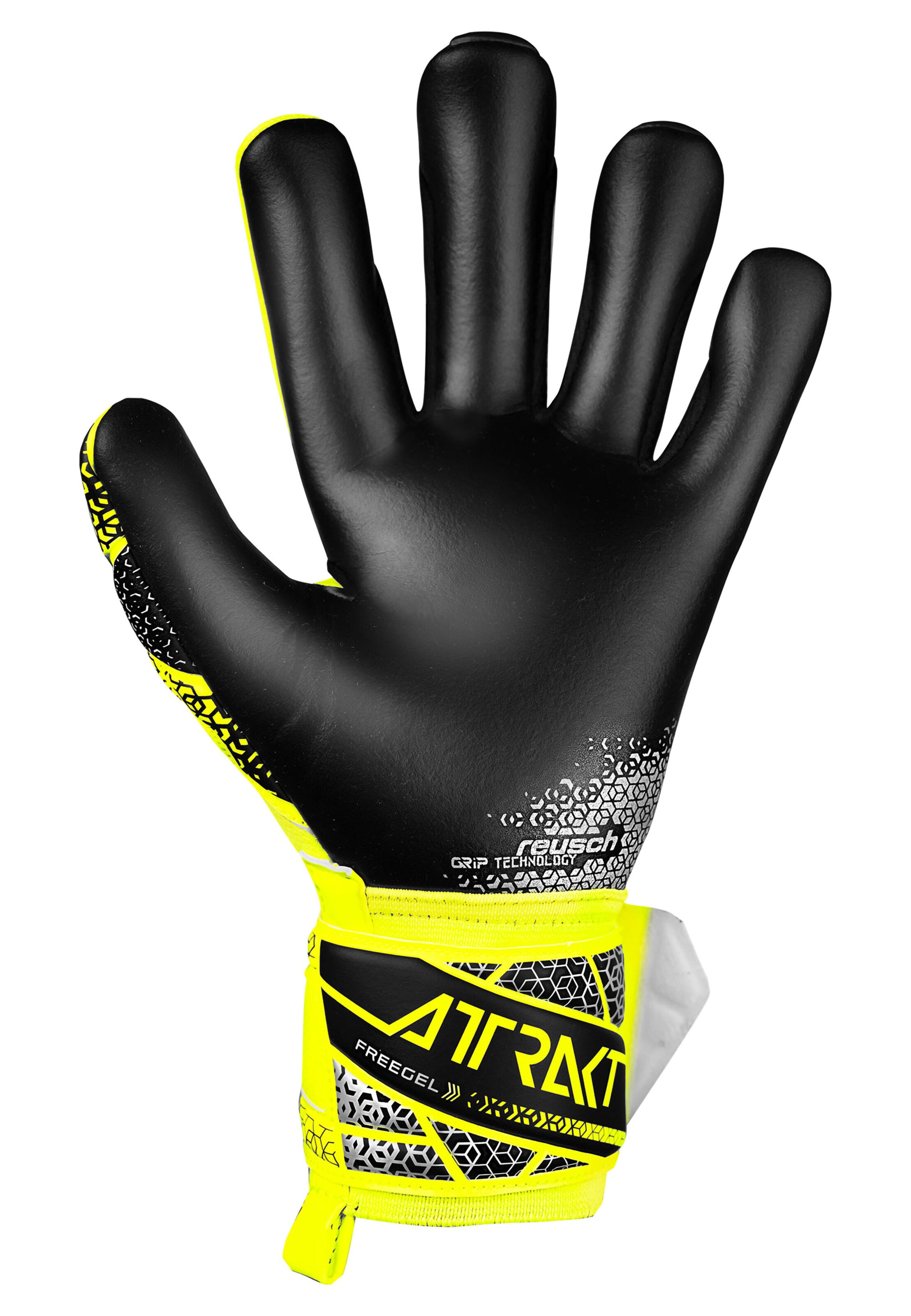 REUSCH Torwarthandschuhe 'Attrakt Freegel Silver' in Schwarz