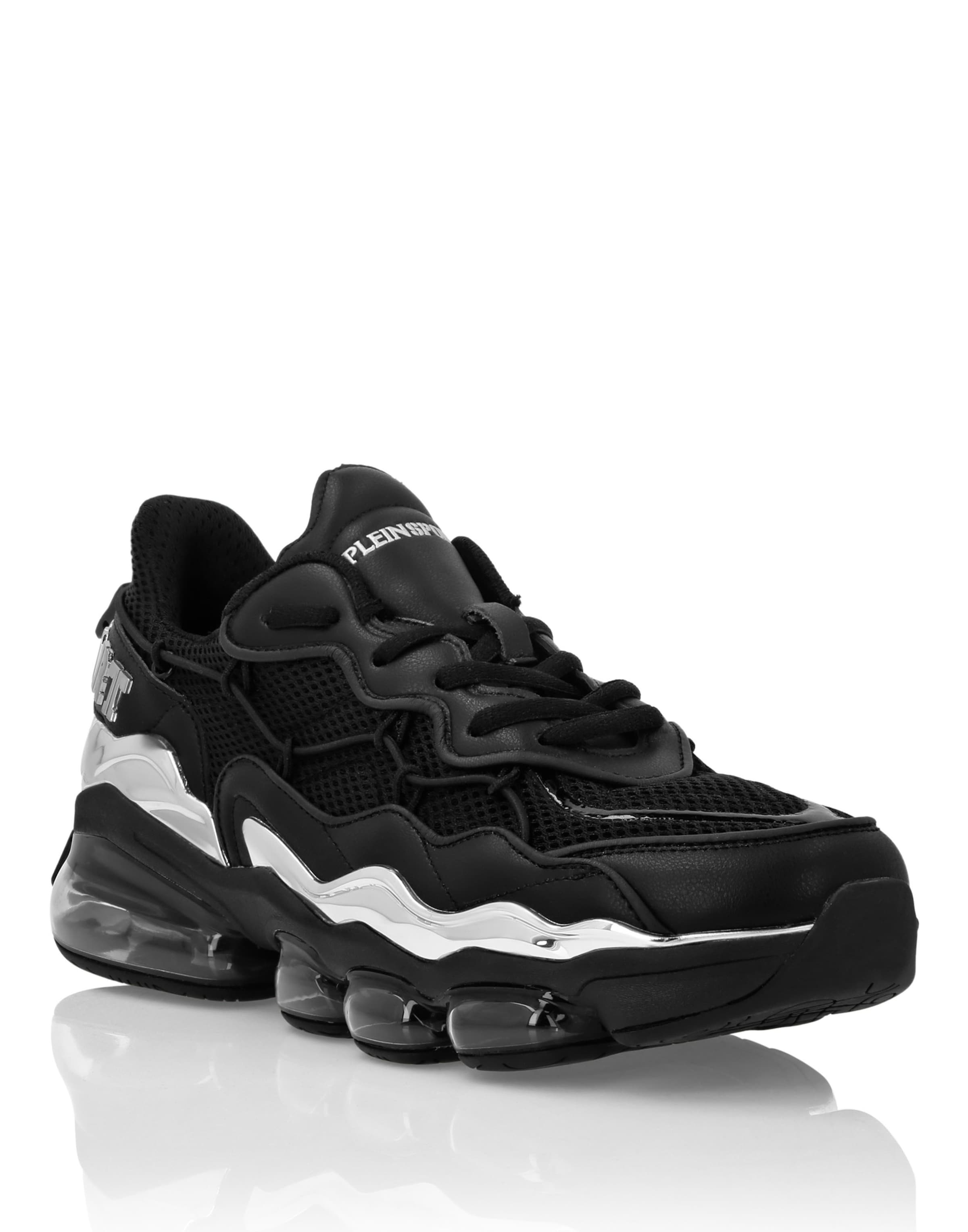 Plein Sport - Zapatillas deportivas bajas en negro: frente