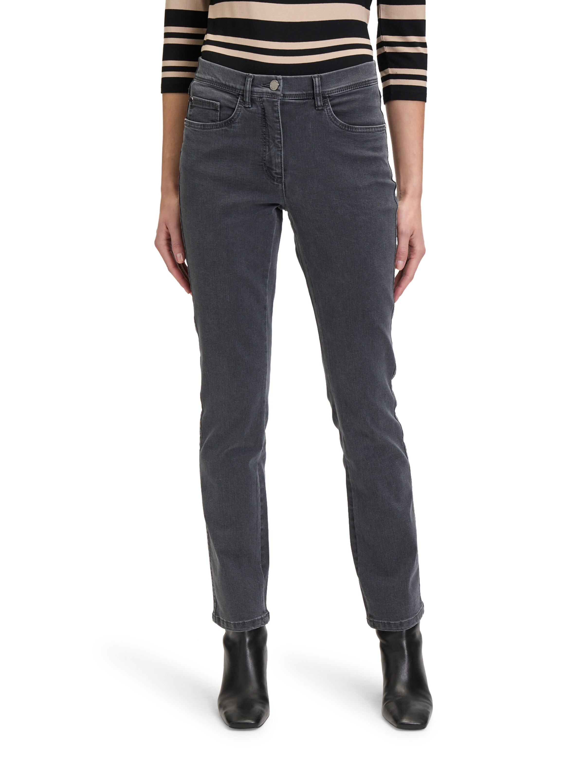 Betty Barclay Slim fit Jeans in Grey: front