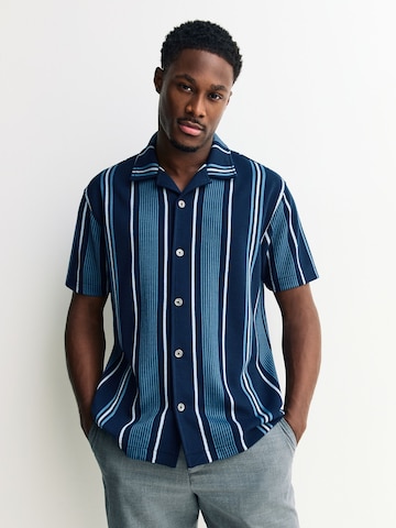 Regular fit Cămașă de la Next pe albastru: față