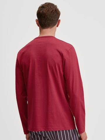 CALIDA Shirt 'RMX Sleep Leisure' in Rood