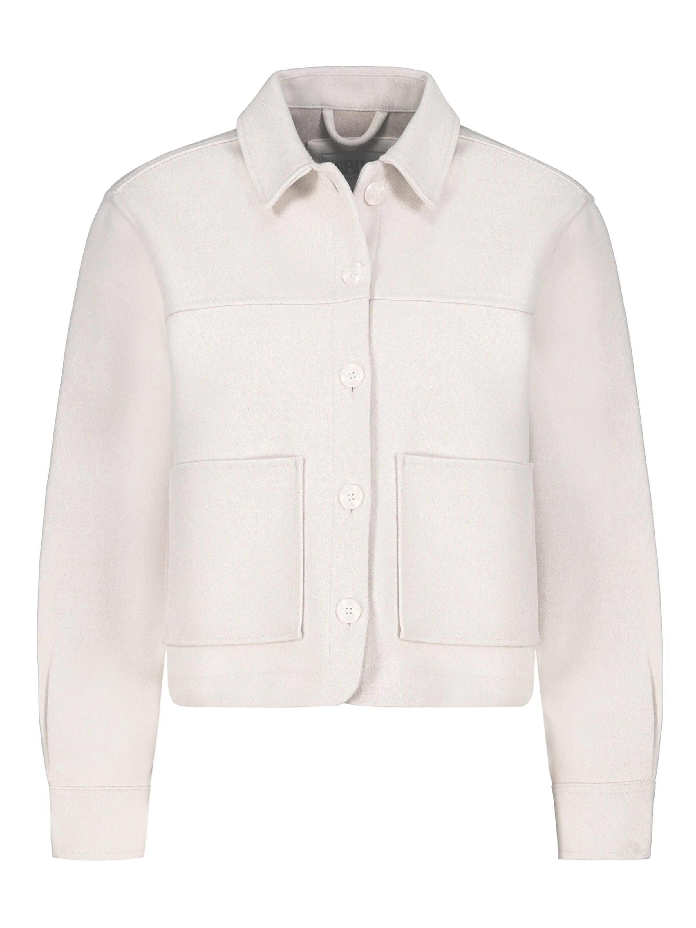 Sublevel Tussenjas in Wit: voorkant