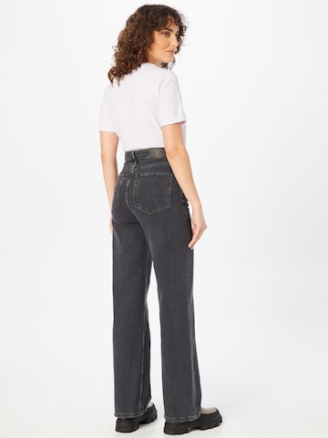 JDY Wide Leg Jeans 'KAJA' in Schwarz