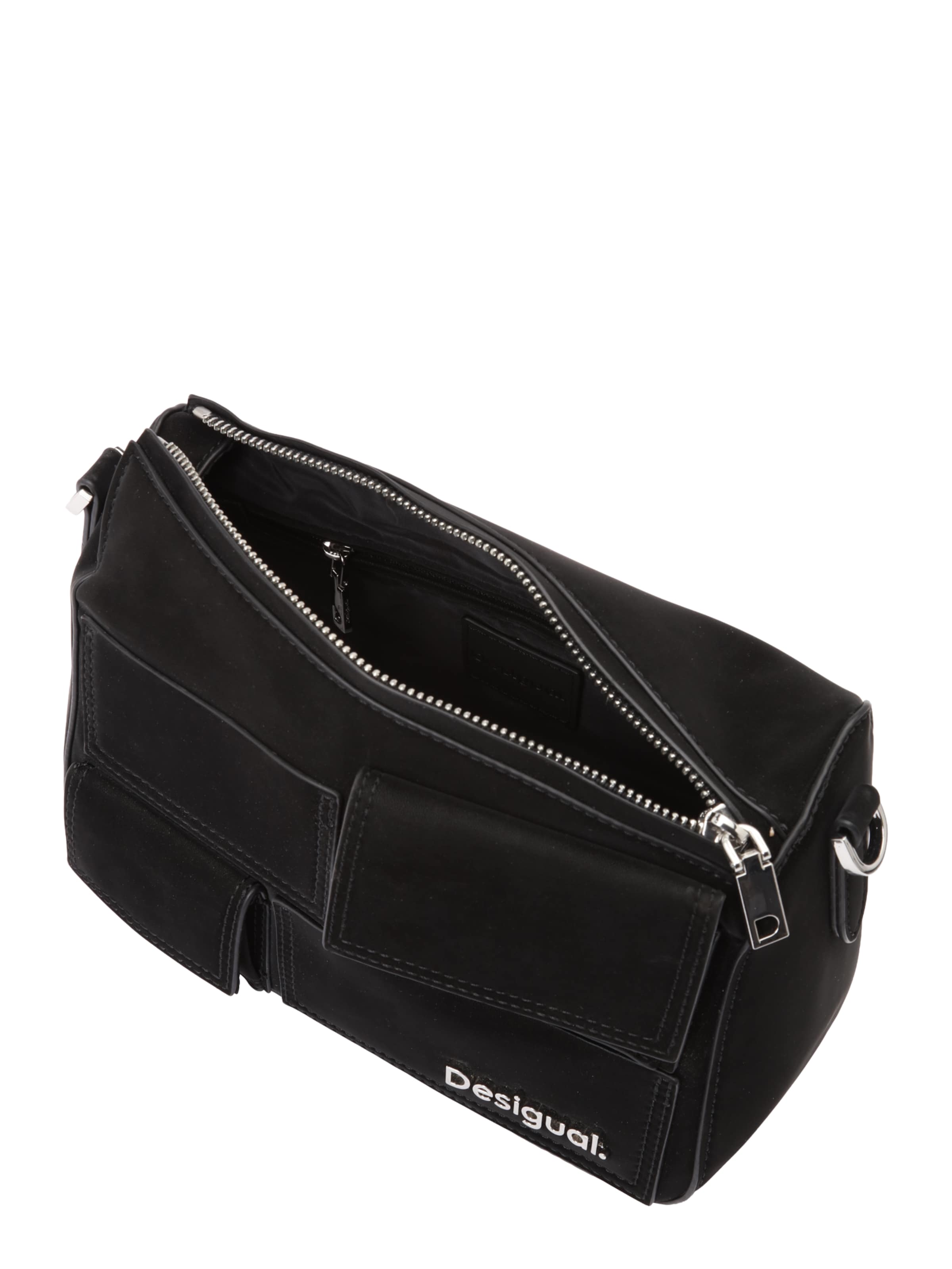 Desigual Schultertasche 'Phuket' in Schwarz