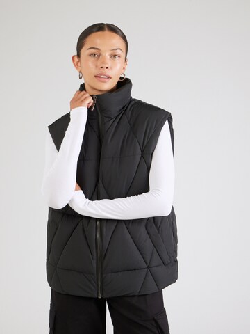 mazine - Chaleco 'Hanska' en negro: frente