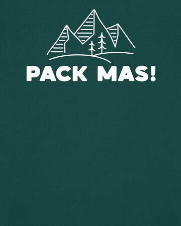 T-Shirt ' Pack mas! ' Watapparel en vert