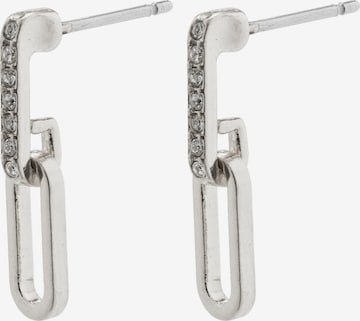 Boucles d'oreilles 'ELISE' Pilgrim en argent : devant