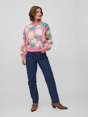 VILA Pullover in Pink