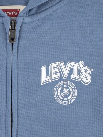 LEVI'S ® Sweatjacka i blå