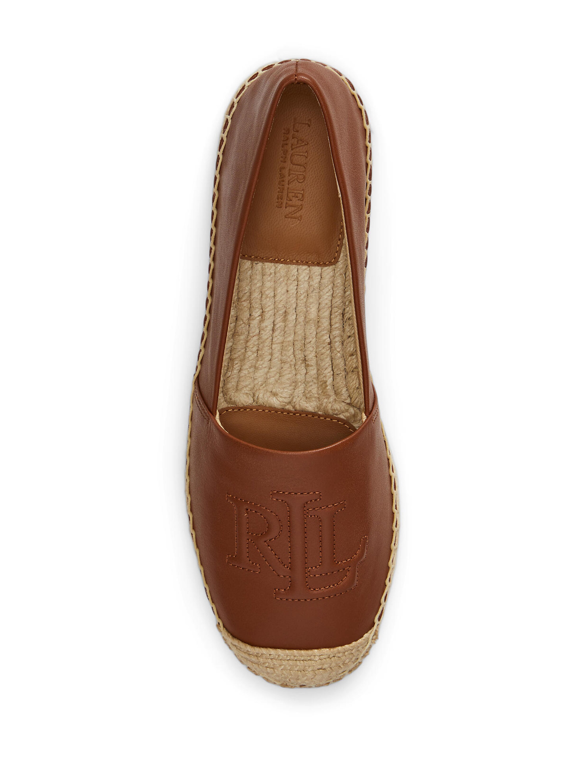 Lauren Ralph Lauren Espadrilles 'CAMERYN' in Bruin