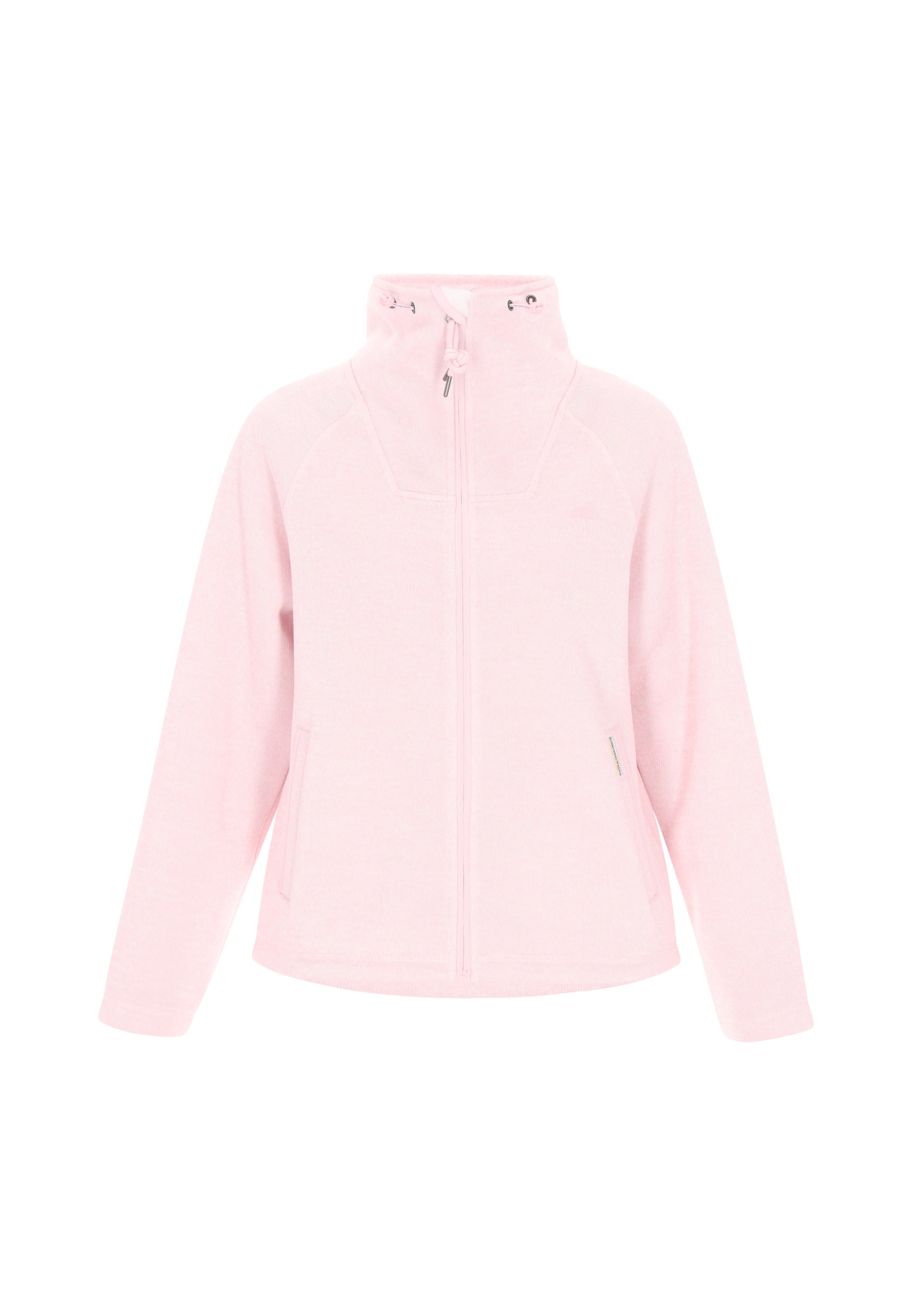 Schmuddelwedda Fleecejakke i pink: forside