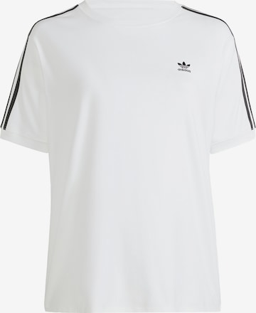 ADIDAS ORIGINALS Shirt in White: front