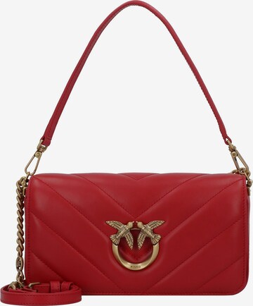 PINKO Crossbody Bag 'Love Click' in Red: front