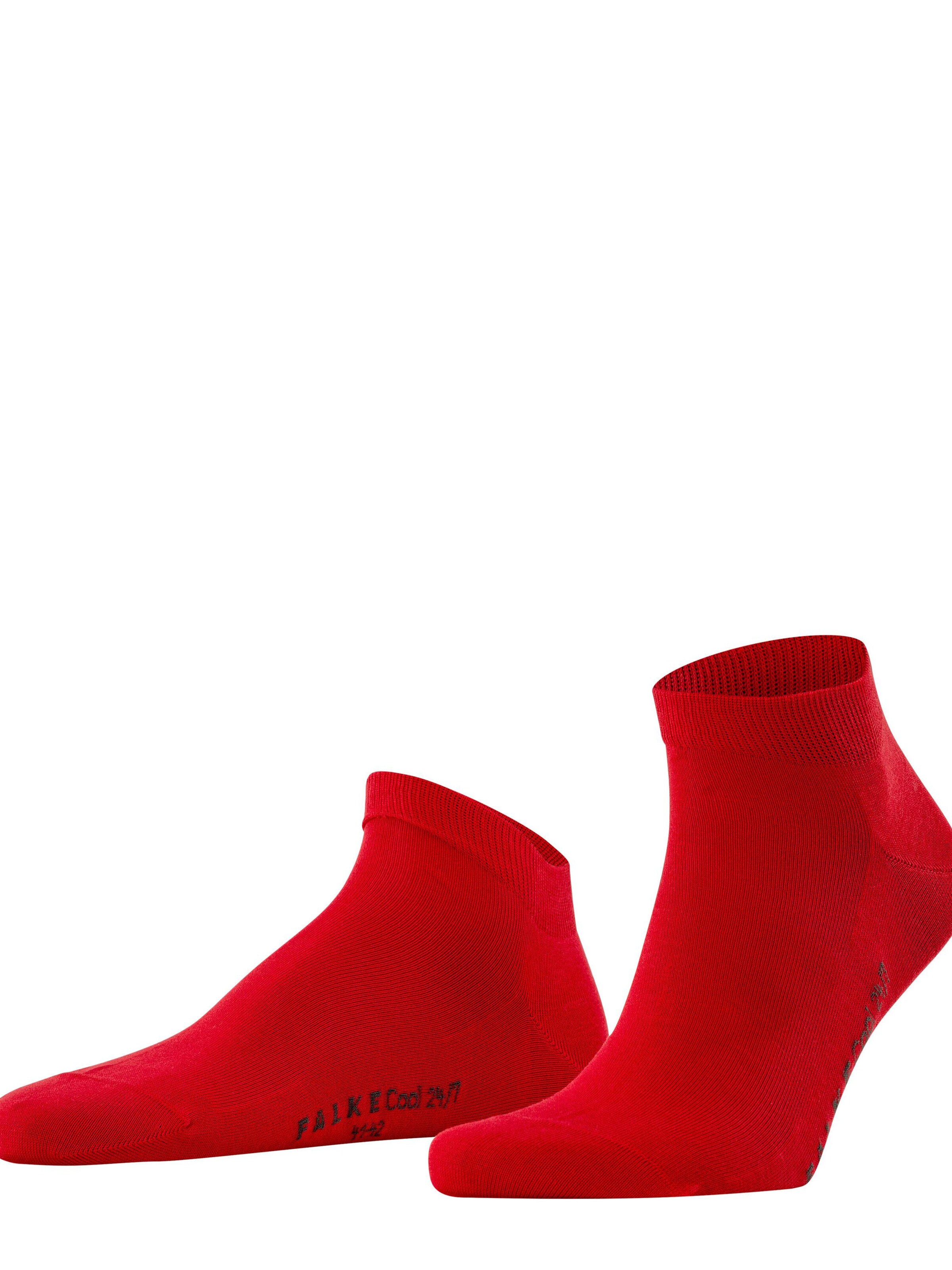 FALKE Socks 'Cool 24/7' in Red: front