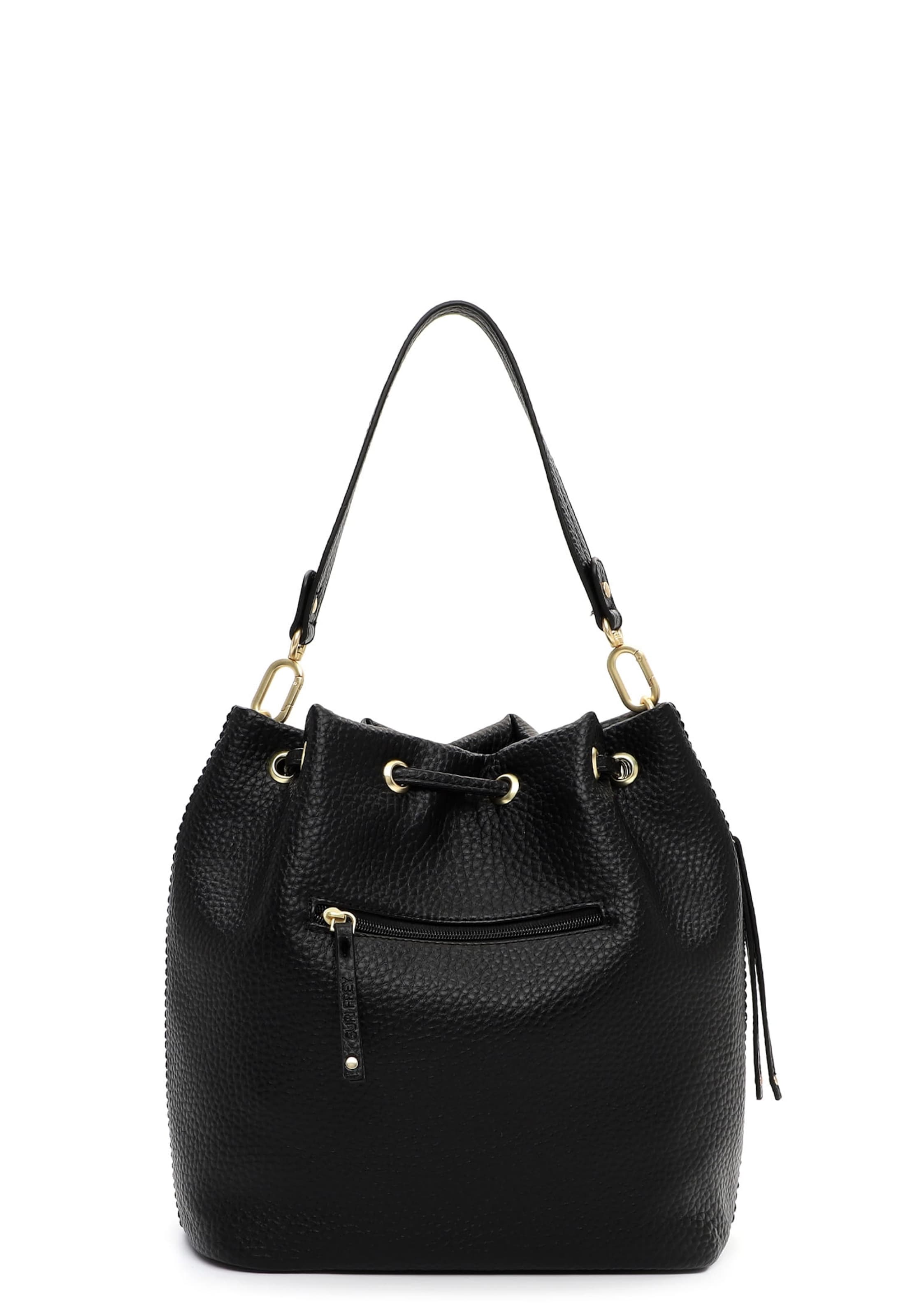 Suri Frey Beuteltasche 'Gray' in Schwarz