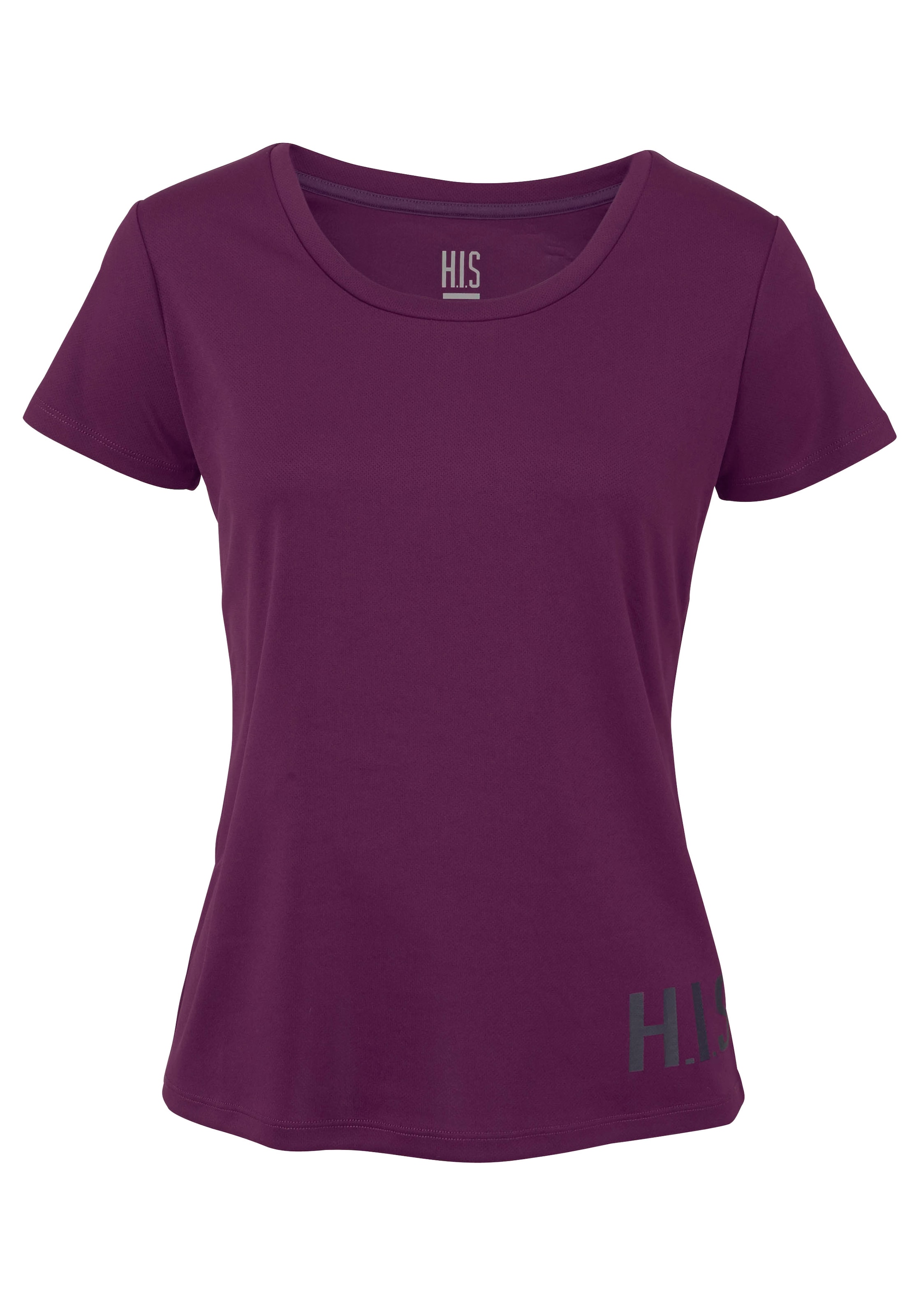 Frauen Shirts & Tops H.I.S Shirt in Lila, Schwarz - JO31992 Frauen Shirts & Tops H.I.S Shirt in Lila, Schwarz - JO31992