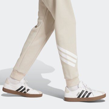 ADIDAS SPORTSWEAR Tapered Sporthose 'Future Icons' in Beige