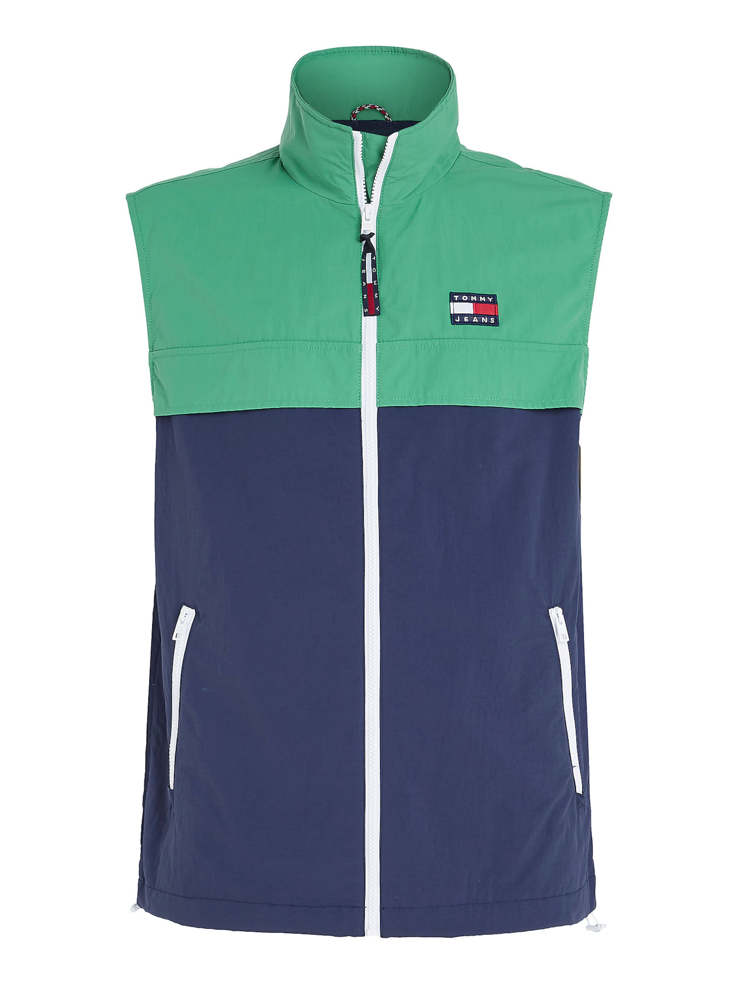 Tommy Jeans Vest 'Chicago' in Green: front