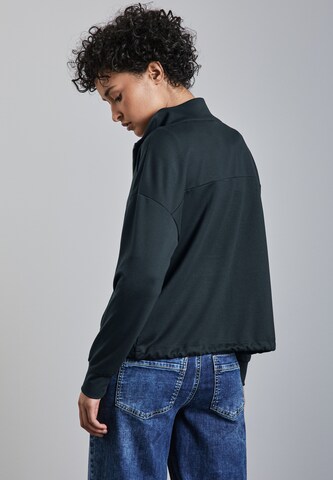STREET ONE Sweatjacke in Grün