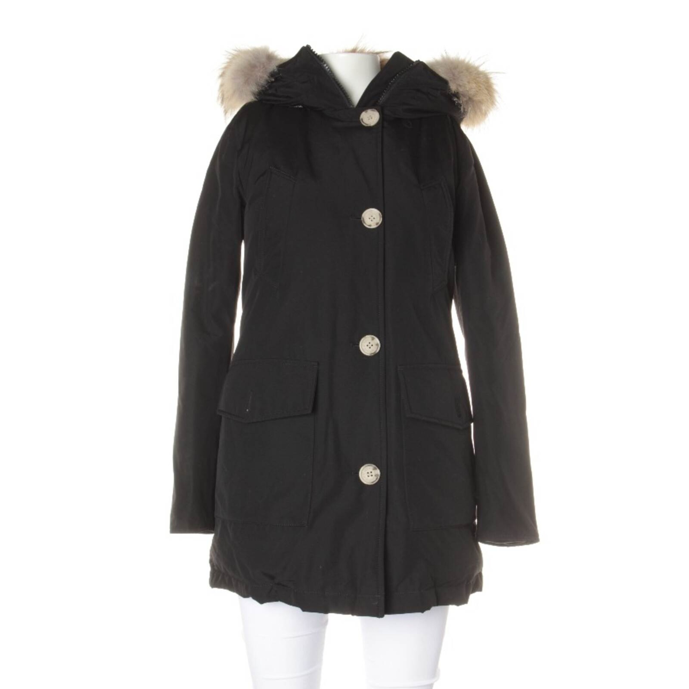 Woolrich Jacket & Coat in S in Black: front