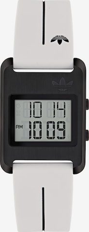 ADIDAS ORIGINALS Digitalur 'Retro Pop Three' i hvid: forside