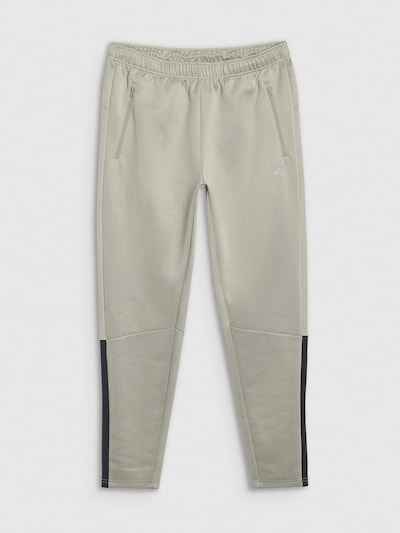 Pantaloni sport 4F pe verde pastel / negru, Vizualizare produs