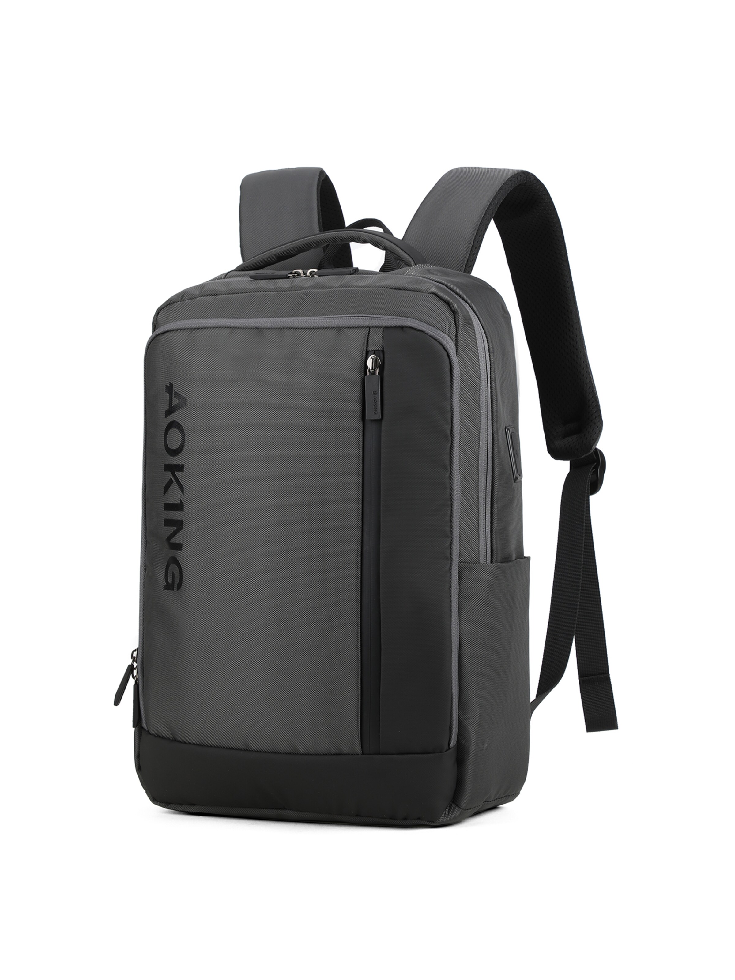 Aoking Rucksack in Grau: Vorderseite