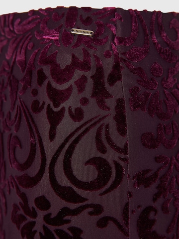 Funky Buddha Spódnica w kolorze czerwony