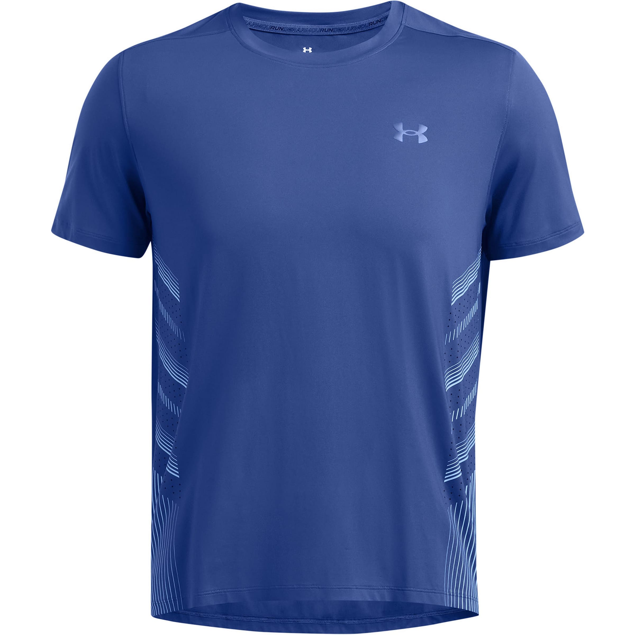 UNDER ARMOUR Performance Shirt 'Launch Elite' in Navy / Light blue, Item view