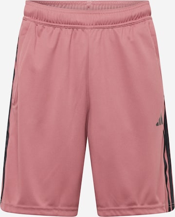 ADIDAS PERFORMANCE Спортивные штаны 'Essentials' в Красный: спереди