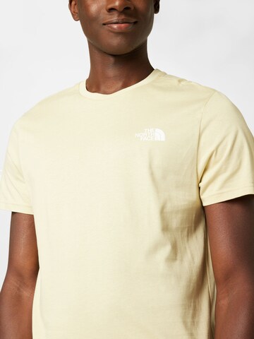THE NORTH FACE Regular Fit T-Shirt 'Simple Dome' in Beige