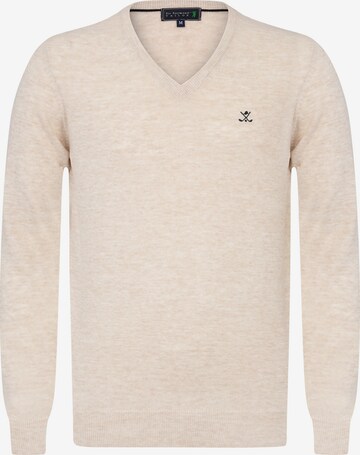 Sir Raymond Tailor Pullover 'Erky' i beige: forside