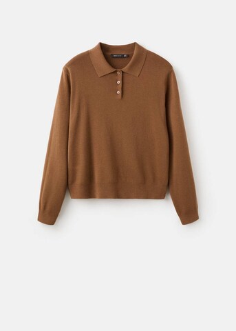 MANGO Sweater 'Olsen' in Brown
