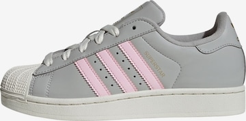 Baskets basses 'Superstar II' ADIDAS ORIGINALS en gris : devant
