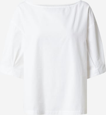 Esmé Studios - Blusa 'Elly' en blanco: frente