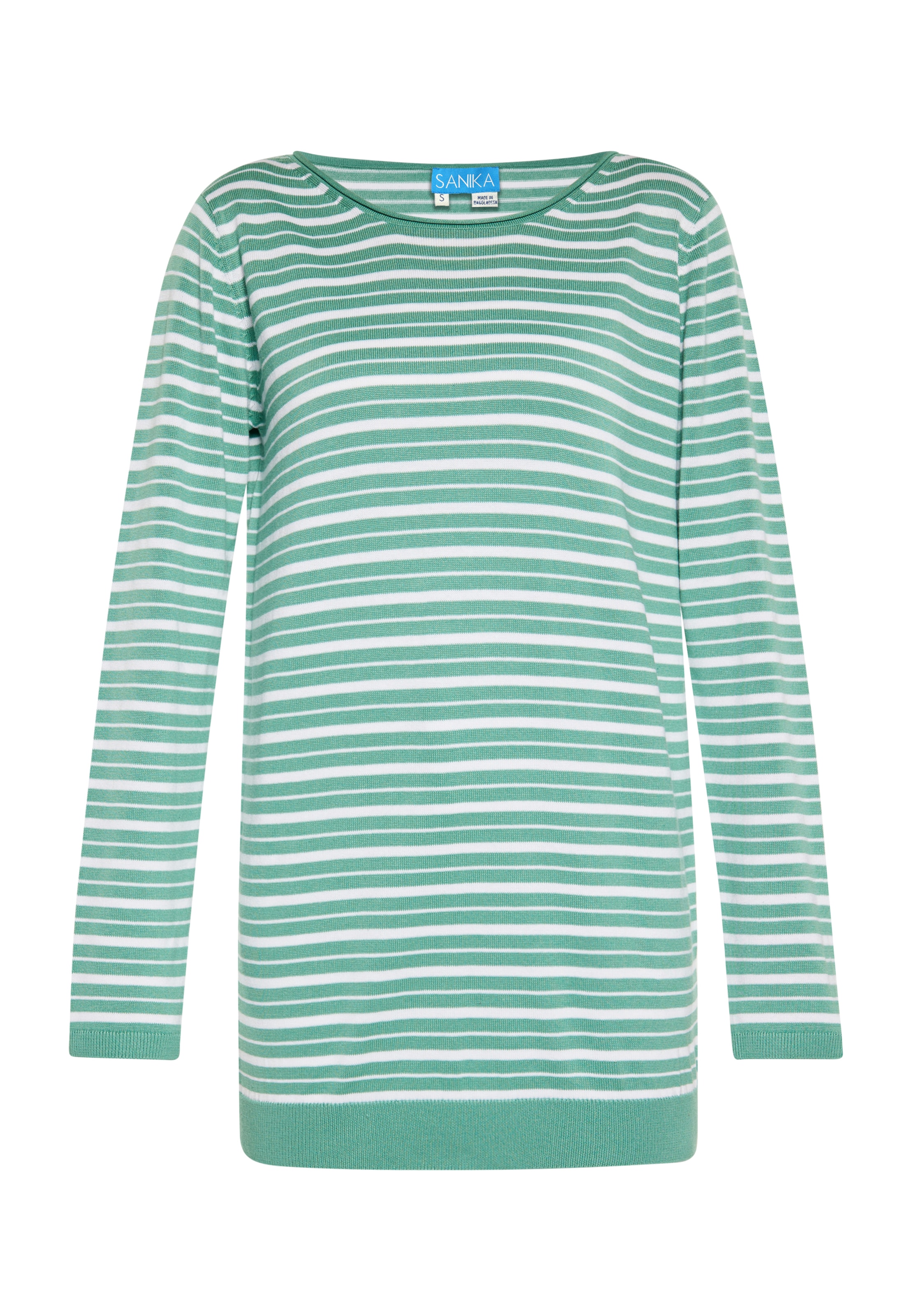SANIKA Trui in Groen: voorkant