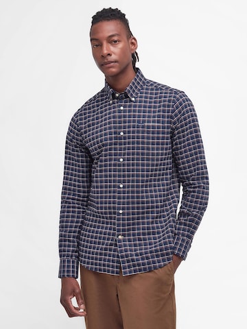 Barbour Regular fit Button Up Shirt 'Harthope' in Blue: front
