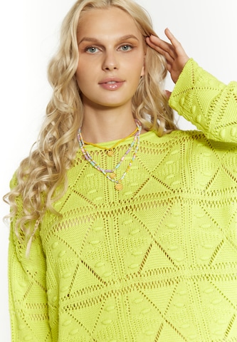 IZIA Пуловер 'Eyota' в зелено
