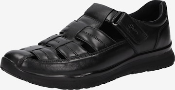 SIOUX Sandalen 'Romedius-703' in Zwart: voorkant
