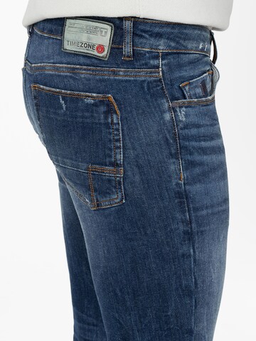 TIMEZONE Skinny Jeans 'Dwyane' in Blau